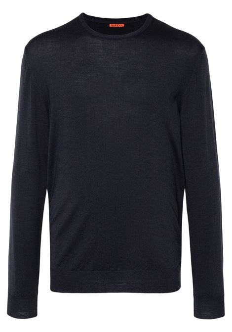 Navy blue Ato Brunal sweater Barena Venezia - men BARENA VENEZIA | KNU48350429170